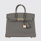 Birkin 25 in Gris Meyer