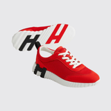 Bouncing Sneakers in Rouge Grenadine