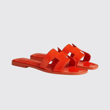 Oran Sandals in Orange Synthétique
