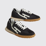 Jet Sneakers in Noir / Blanc