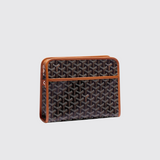 Jouvence MM Toiletry Bag in Tan/Black
