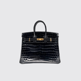 Preloved Birkin 25 in Noir