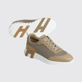 Bouncing Sneakers in Beige Lin