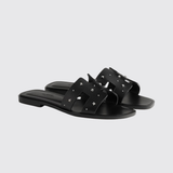 Oran Sandals in Noir