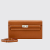 Kelly Classique To-Go Wallet in Gold