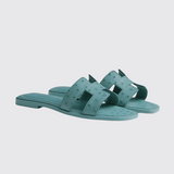 Oran Sandals in Bleu Minéral