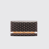 Monte-Carlo PM Clutch in Tan/Black