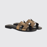 Oran Sandals in Doré Foncé
