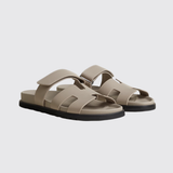 Chypre Sandals in Beige Galet