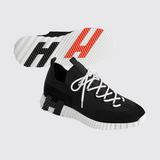 Lift Slip-On Sneakers in Noir/Blanc