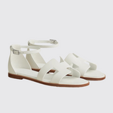 Santorini Sandals in Blanc