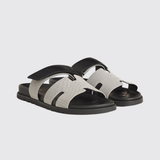 Chypre Sandals in Prunoir/Noir