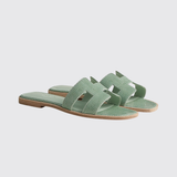 Oran Sandals in Vert Jade