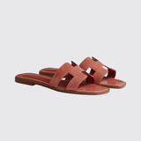 Oran Sandals in Orange Brûlée