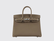 Hermès Birkin 25 in Etoupe, Palladium Hardware, image 1