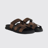Chypre Sandals in Doré Antique