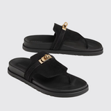 Empire Sandals in Noir