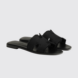 Oran Sandals in Noir