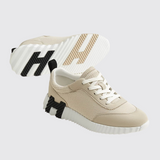 Bouncing Sneakers in Beige Glaise