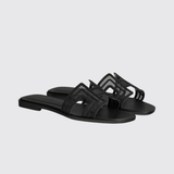 Oran Sandals in Noir