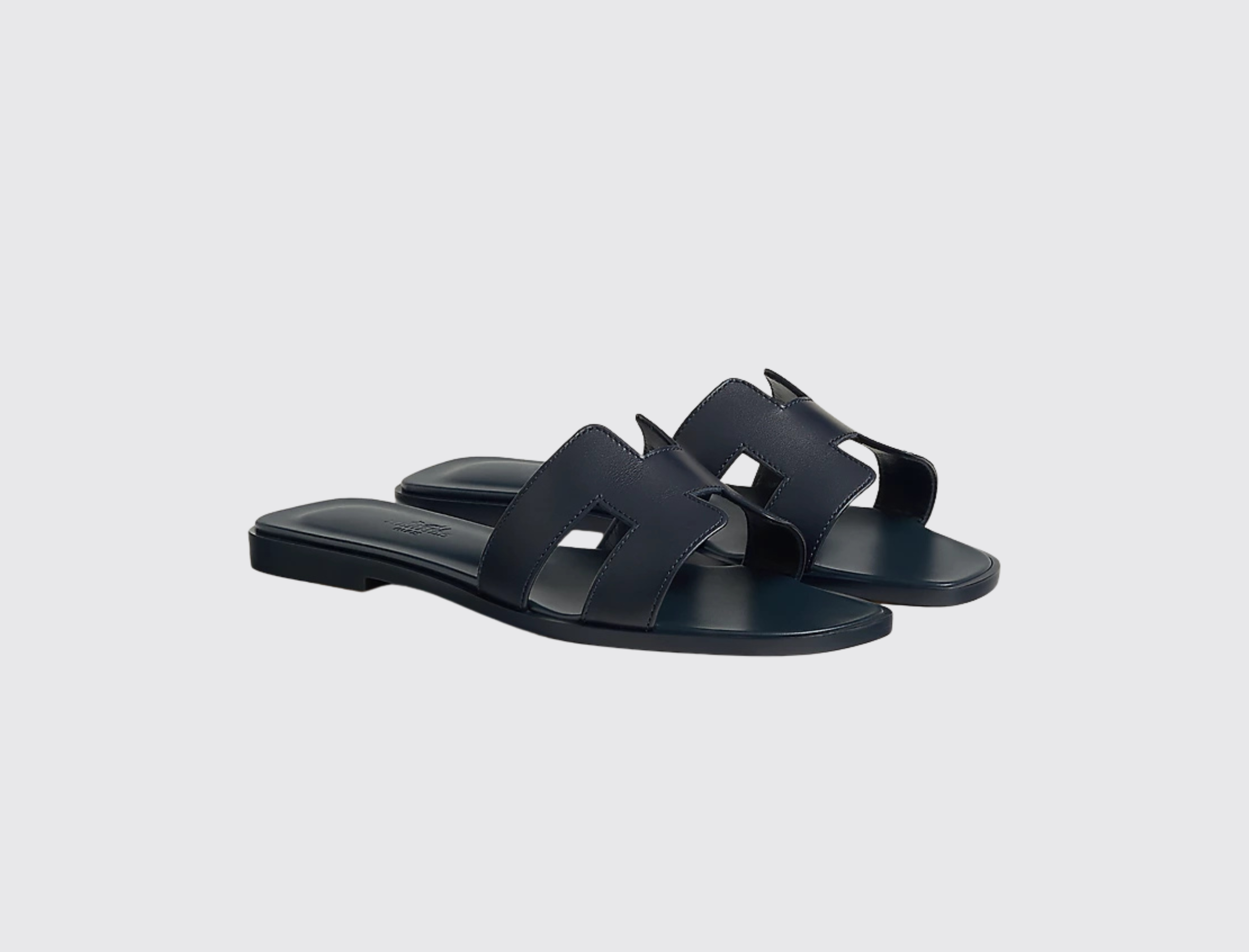 Hermès Oran Sandals in Marine, image 1