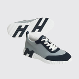Men's Bouncing Sneakers in Bleu Galet / Marine