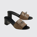 Gigi 50 Sandals in Etoupe