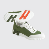 Men's Bouncing Sneakers in Matcha/Blanc