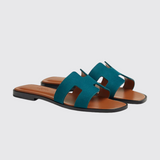 Oran Sandals in Vert Mousse