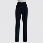 Chanel Logo Embroidered Pants in Black, image 1