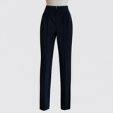 Chanel Logo Embroidered Pants in Black, image 1