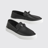 Game Slip-Ons in Noir