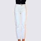 CC Turnlock Jeans in White