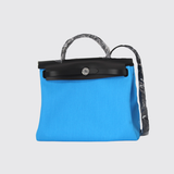 Herbag 31 in Bleu Riviera/Noir