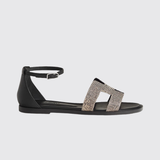 Santorini Sandals in Ombre / Noir