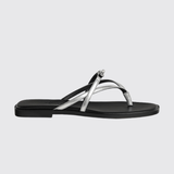 Miss Sandals in Gris Argente