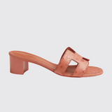 Oasis Sandals in Orange Nacarat