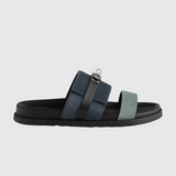 Jackson Sandals in Multicolore Bleu Tonnerre