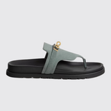 Empire Sandals in Bleu Tonnerre