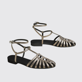 Nour Sandals in Champagne