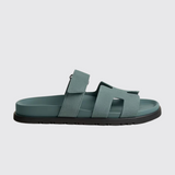 Chypre Sandals in Bleu Tonnerre