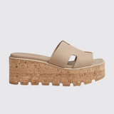 Eze 30 Sandals in Beige Camel