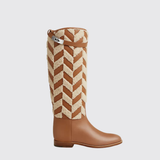 Jumping Boots in Naturel / Ecru