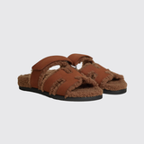Chypre Sandals in Gold