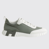 Men's Bouncing Sneakers in Étoupe/Blanc