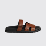 Chypre Sandals in Rouge Sépia