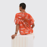 "Thalassa Tattoo" Beach Tunic