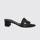 Oasis Sandals in Noir