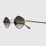 Diamond Dog Sunglasses Matte Black/Matte Gold Plated