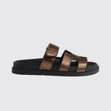 Chypre Sandals in Doré Antique